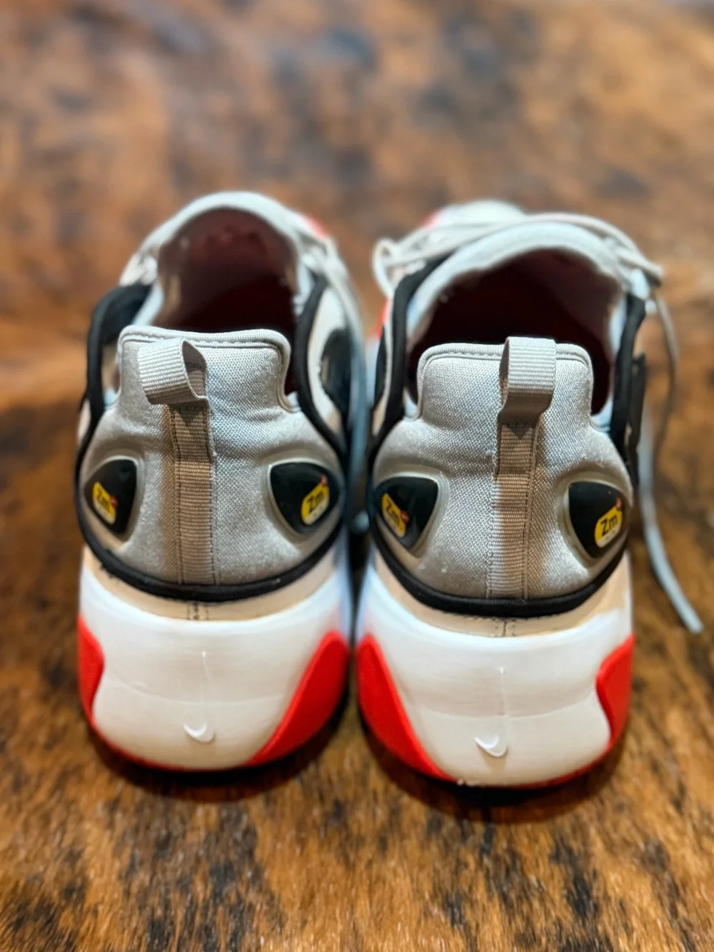 Nike Air Zoom 2K 2019 Grey Infrared White Red AO0269-105 MENS 12 Sneaker Classic